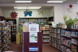 Library books