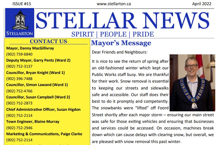 Spring 2022 Newsletter